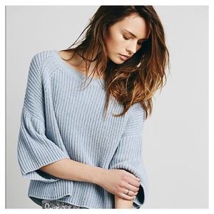 [Free People] Rayanne Shaker Sweater